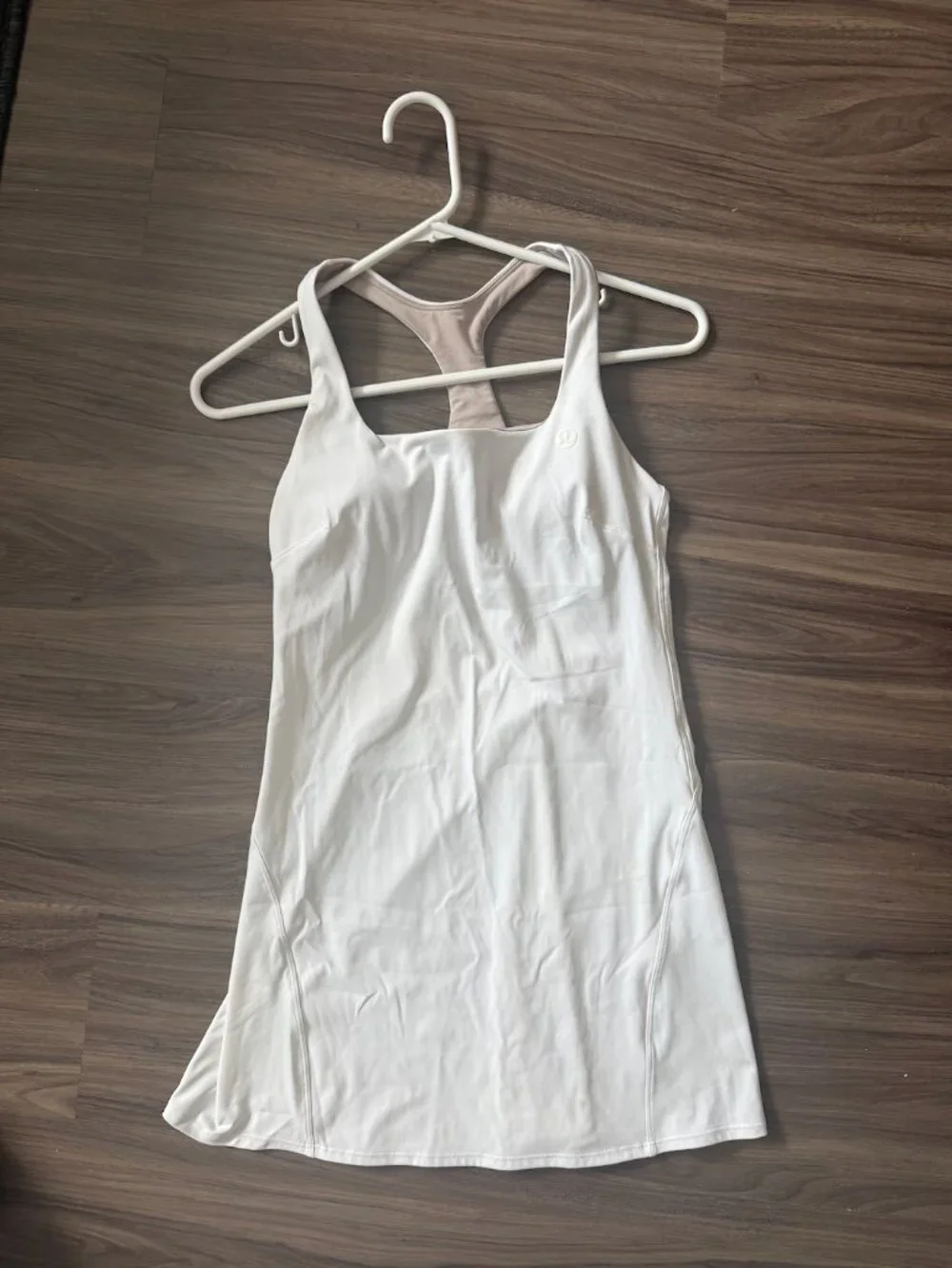 Lululemon White Racerback Athletic Tennis Dress | Size 2